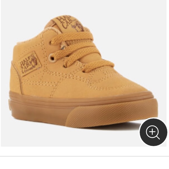 tan toddler vans